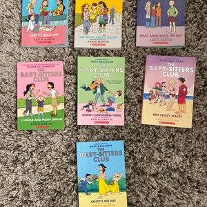 The Baby Sitters Club Books #1 thru # 8